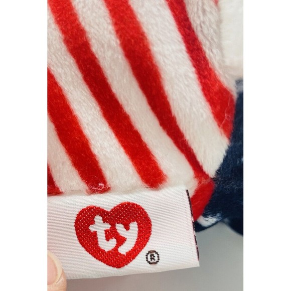 Vintage TY Beanie Baby The Pillow Pals Collection Sparkler 1999 Plush P12 July 4 - Picture 6 of 7